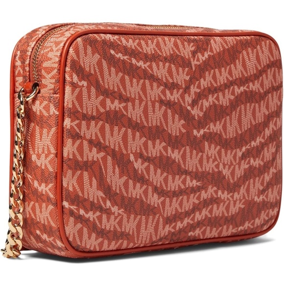 Michael Kors Jet Set Large crossbody Deep Orange One Size. NWT - Picture 2 of 4